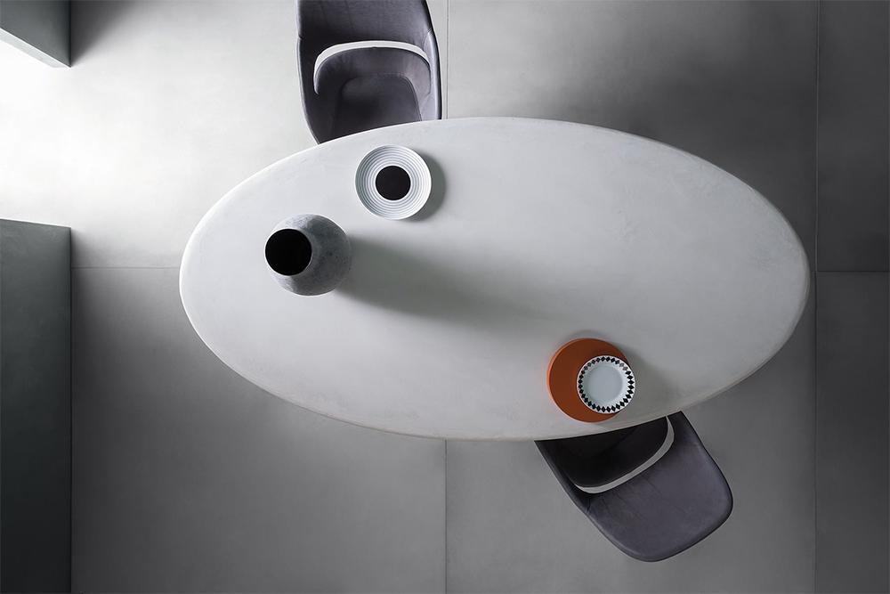 ZANOTTA table ovale FENICE 230 cm