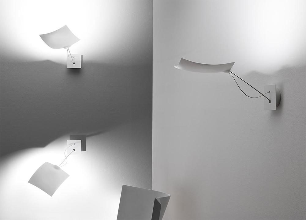 INGO MAURER wall or ceiling lamp 18x18