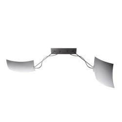 INGO MAURER wall or ceiling lamp 2x18x18