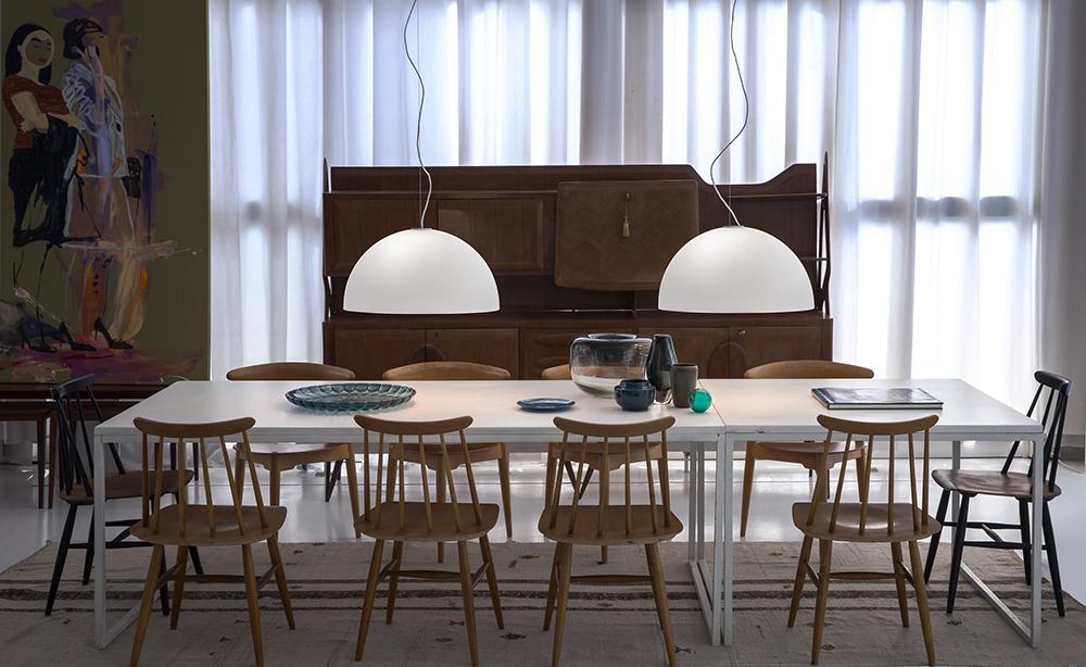 OLUCE suspension lamp SONORA