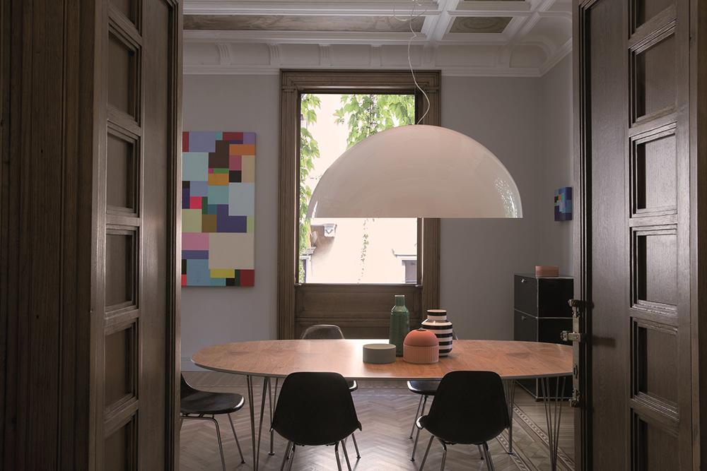 OLUCE suspension lamp SONORA 493