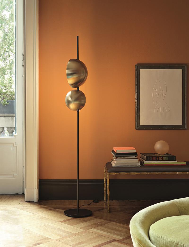 OLUCE floor lamp SUPERLUNA