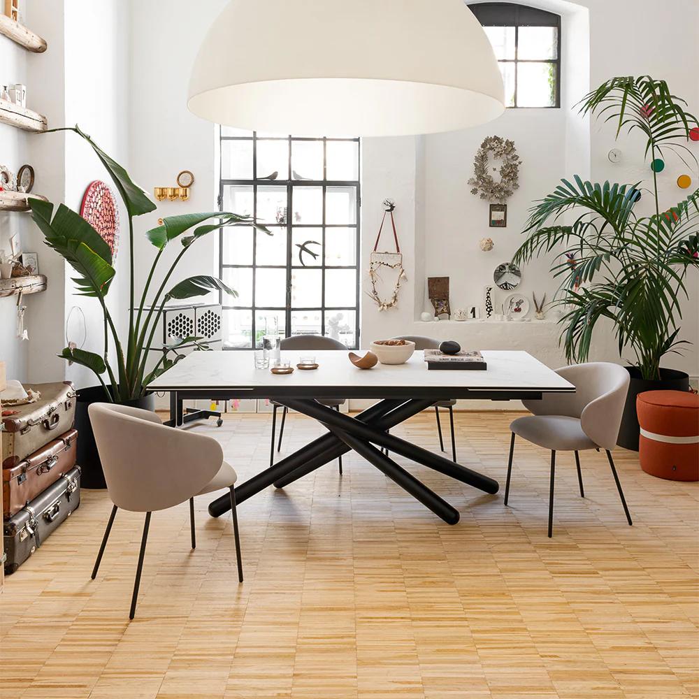 CONNUBIA table extensible à rallonge DUEL CB4850-R