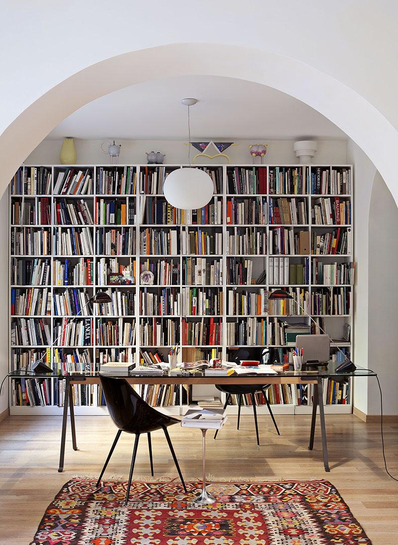 DRIADE table FRATE 225 x 80 avec poutre de 130 cm