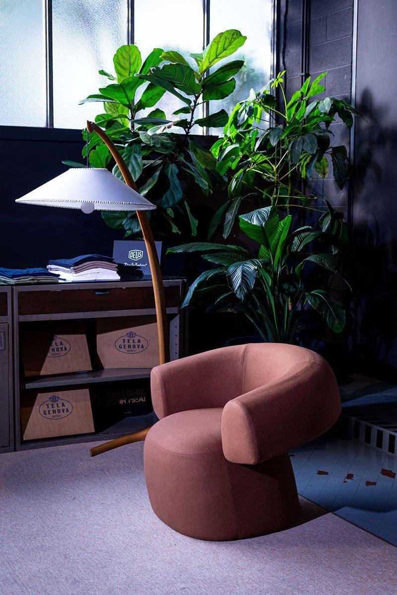 MOROSO swivel armchair RUFF