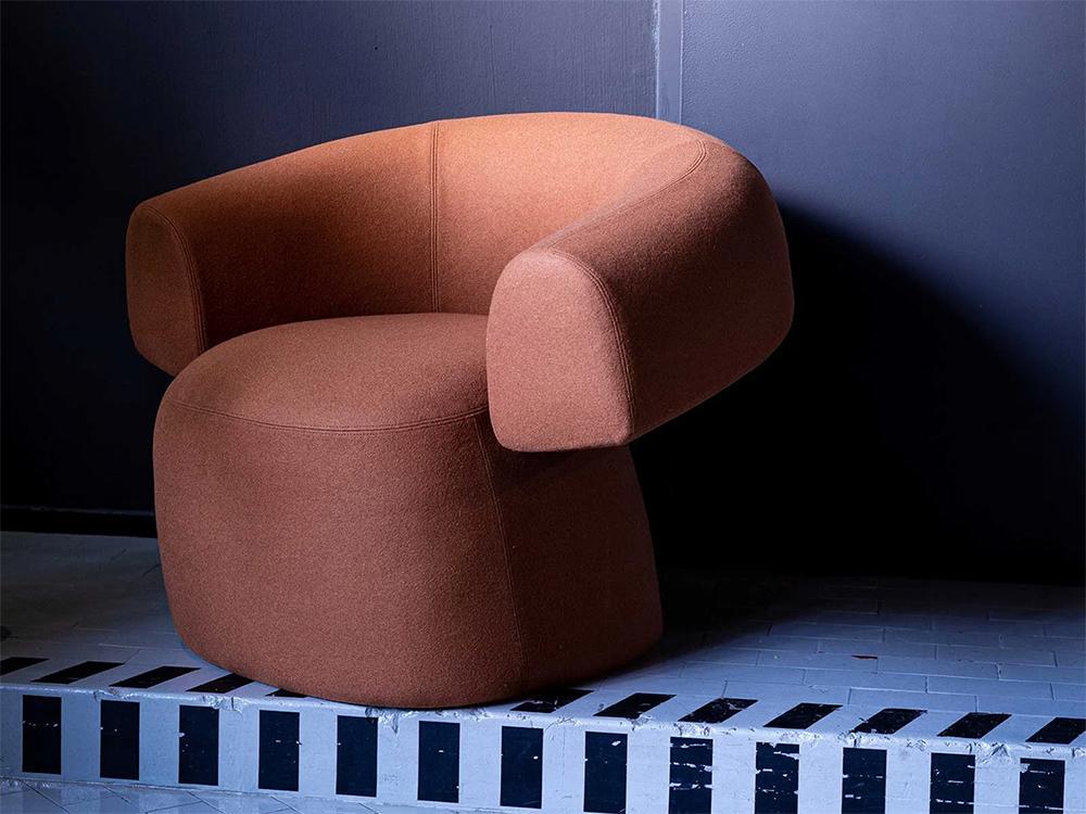 MOROSO large swivel armchair RUFF