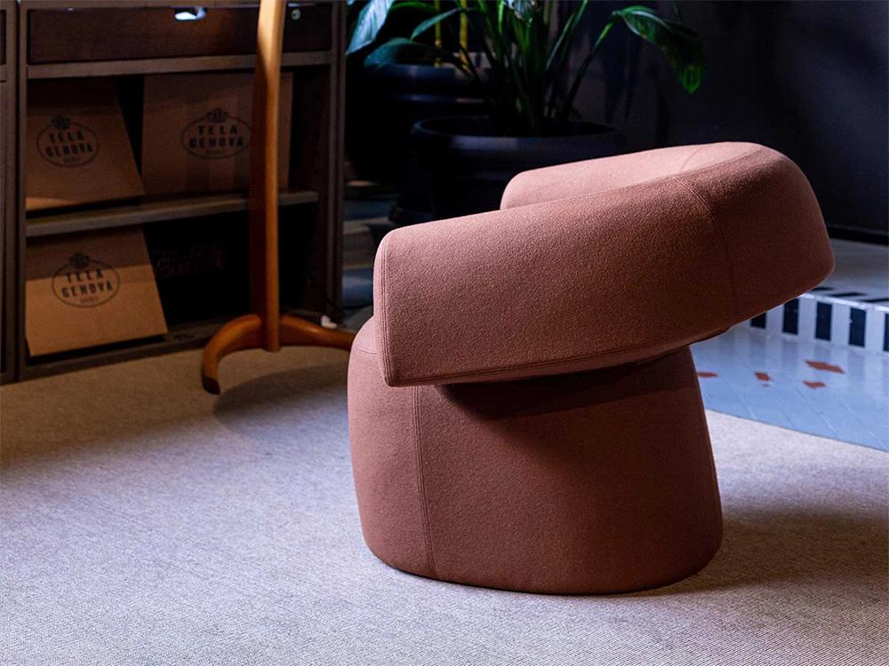 MOROSO large swivel armchair RUFF