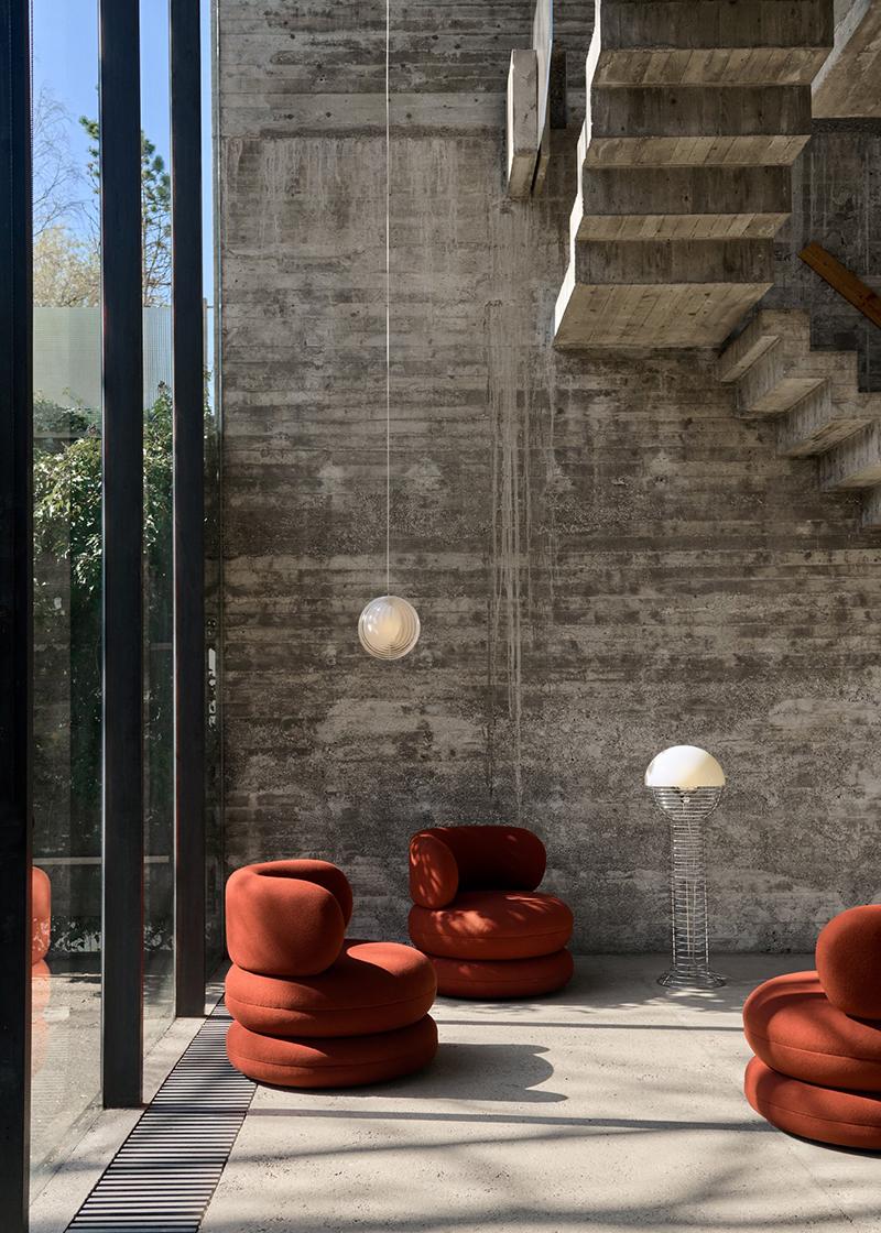 VERPAN lampadaire WIRE