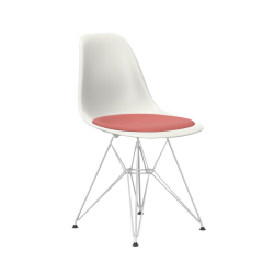 VITRA chaise avec coussin Eames Plastic Side Chair DSR NOUVELLES DIMENSIONS