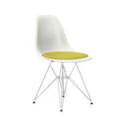 VITRA chaise avec coussin Eames Plastic Side Chair DSR NOUVELLES DIMENSIONS