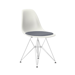 VITRA chaise avec coussin Eames Plastic Side Chair DSR NOUVELLES DIMENSIONS