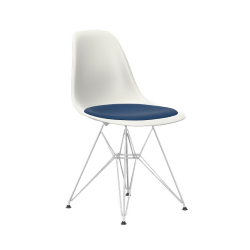 VITRA chaise avec coussin Eames Plastic Side Chair DSR NOUVELLES DIMENSIONS