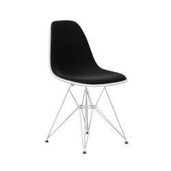 VITRA chaise rembourrage total Eames Plastic Side Chair DSR NOUVELLES DIMENSIONS