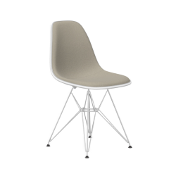 VITRA chaise rembourrage total Eames Plastic Side Chair DSR NOUVELLES DIMENSIONS