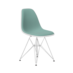 VITRA chaise rembourrage total Eames Plastic Side Chair DSR NOUVELLES DIMENSIONS