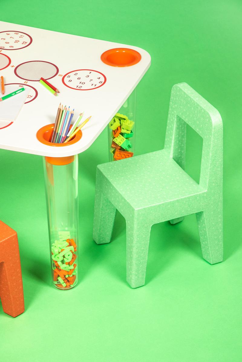 MAGIS ME TOO set de 4 chaises pour enfants POP