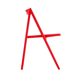 PEDRALI set 2 folding chairs ENJOY