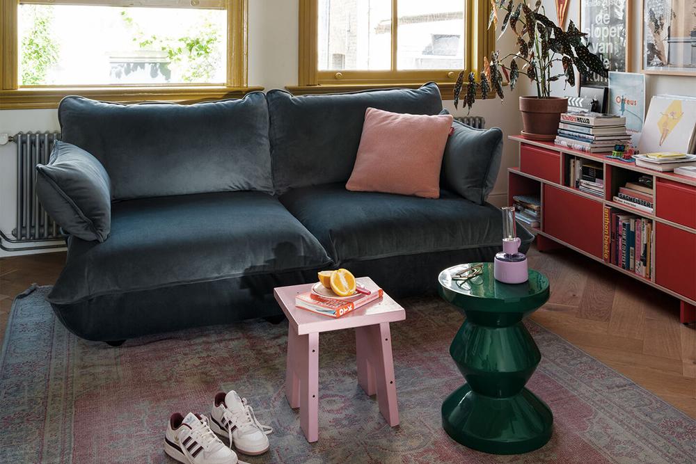 FATBOY sofa with 2 places SUMO SOFA MEDIUM VELVET