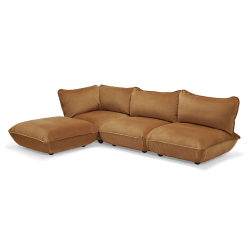 FATBOY canapé à 3 places SUMO CORNER SOFA VELVET