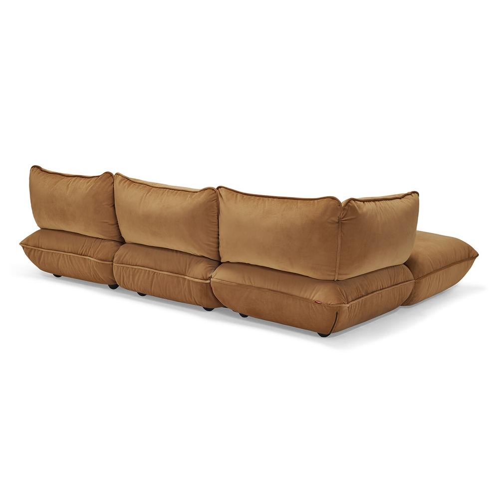 FATBOY sofa with 3 places SUMO CORNER SOFA VELVET