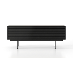 PUNT MOBLES buffet meuble SUSSEX 301 avec 3 portes avec la base H 29 cm