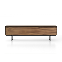 PUNT MOBLES buffet meuble SUSSEX 401 avec 4 portes avec la base H 29 cm