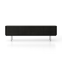 PUNT MOBLES buffet meuble SUSSEX 401 avec 4 portes avec la base H 29 cm