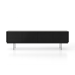 PUNT MOBLES buffet meuble SUSSEX 401 avec 4 portes avec la base H 29 cm