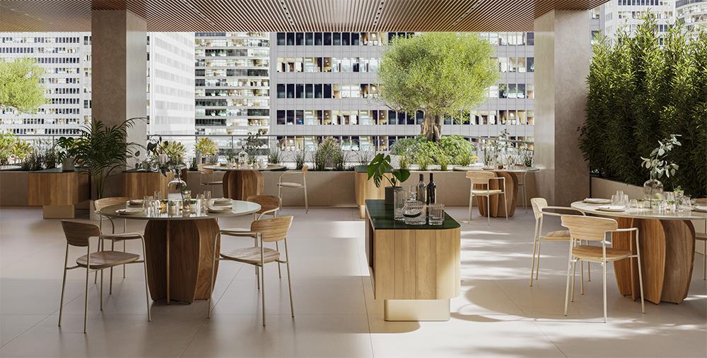 PUNT MOBLES buffet meuble ATRIO 220 avec pieds