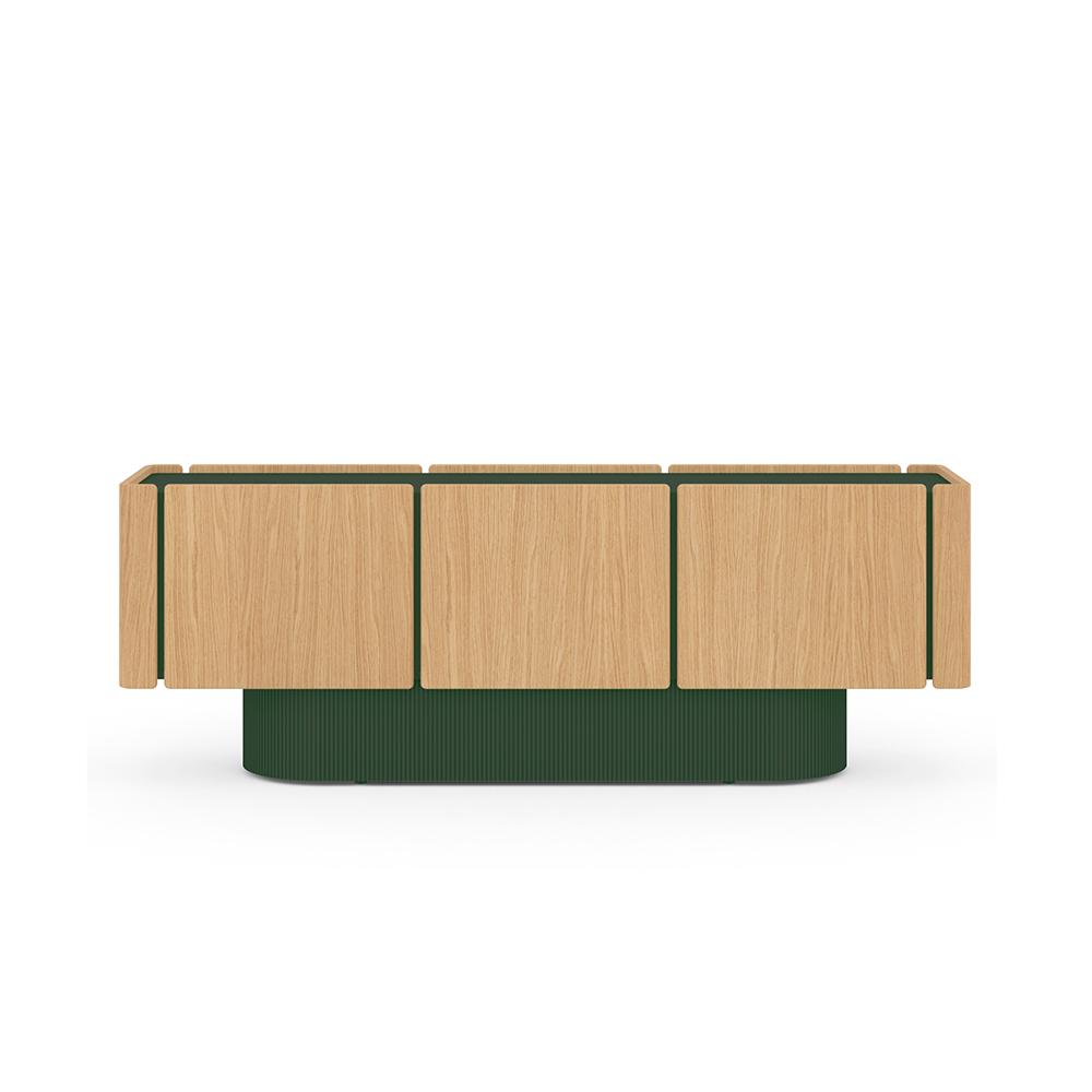 PUNT MOBLES buffet meuble DUNE avec 6 portes