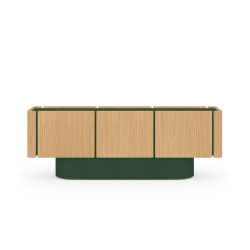 PUNT MOBLES buffet meuble DUNE avec 6 portes