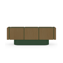 PUNT MOBLES buffet meuble DUNE avec 6 portes