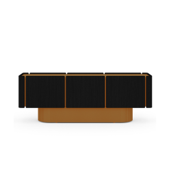 PUNT MOBLES buffet meuble DUNE avec 6 portes