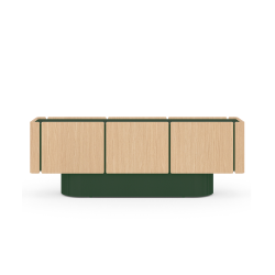 PUNT MOBLES buffet meuble DUNE avec 6 portes