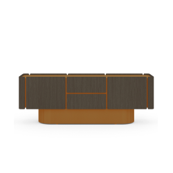 PUNT MOBLES buffet meuble DUNE avec 4 portes et 2 tiroirs