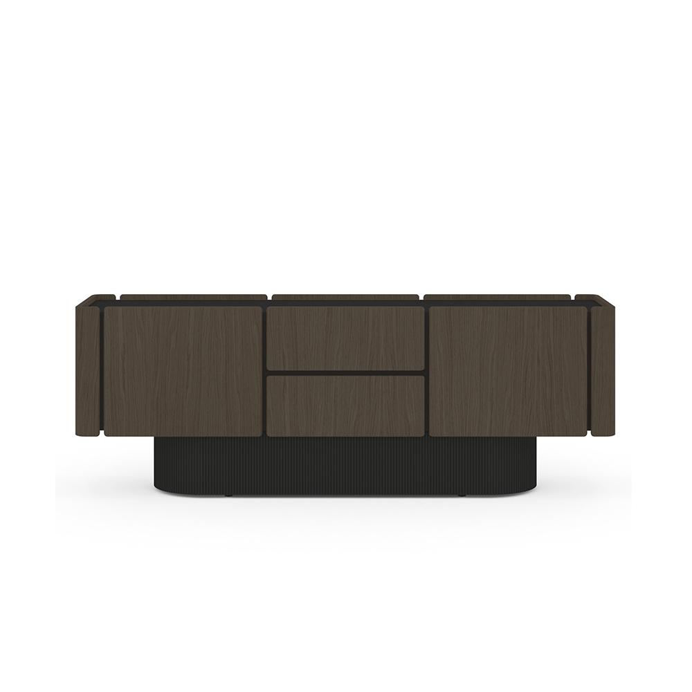 PUNT MOBLES buffet meuble DUNE avec 4 portes et 2 tiroirs