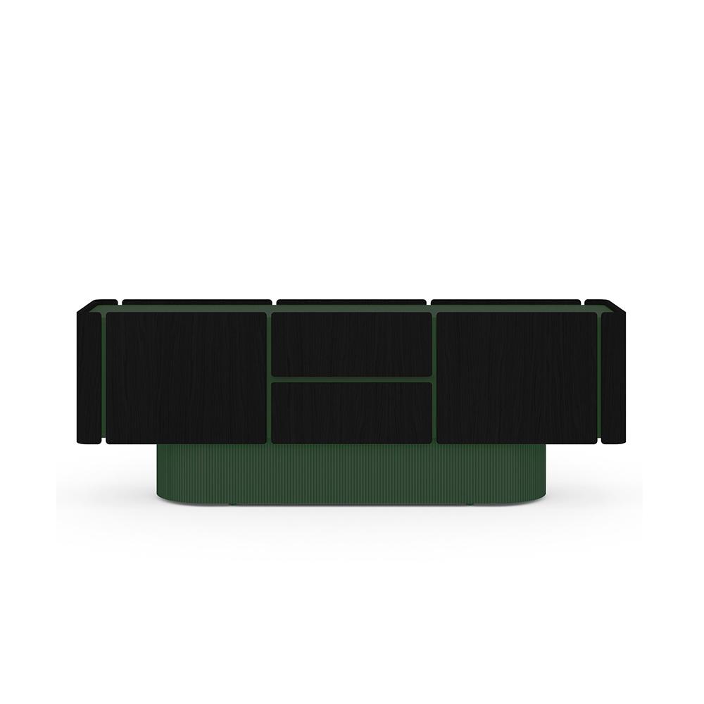 PUNT MOBLES buffet meuble DUNE avec 4 portes et 2 tiroirs