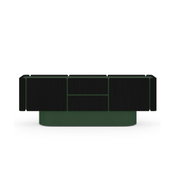 PUNT MOBLES buffet meuble DUNE avec 4 portes et 2 tiroirs