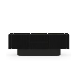 PUNT MOBLES buffet meuble DUNE avec 4 portes et 2 tiroirs