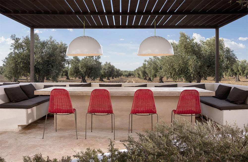 KARMAN à suspension PLANCTON pour l'extérieur