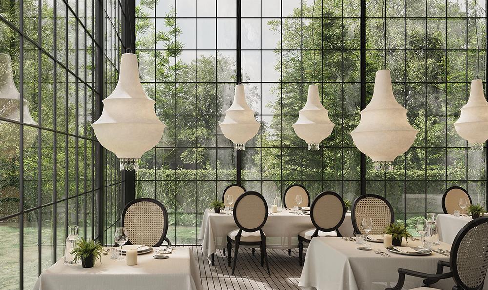 KARMAN lampe à suspension LADY D