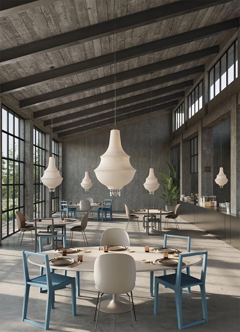 KARMAN lampe à suspension LADY D