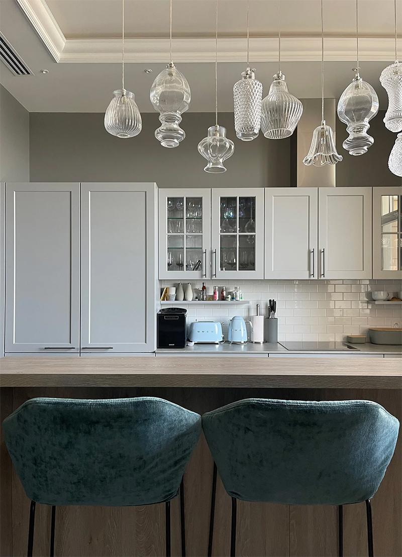 KARMAN lampe à suspension CERAUNAVOLTA forme "F"