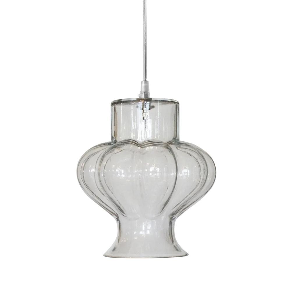 KARMAN lampe à suspension CERAUNAVOLTA forme "F"