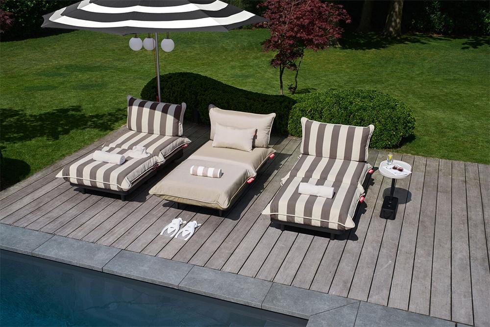 FATBOY outdoor sofa with 2 places PALETTI SET MEDIUM