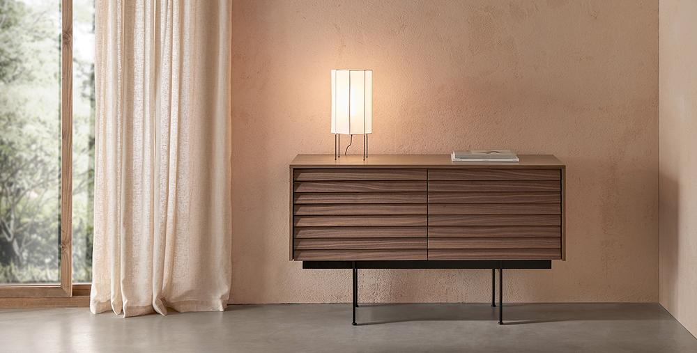 PUNT MOBLES sideboard furniture SUSSEX 301 3 doors with H 17 cm