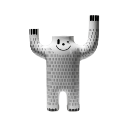 BD BARCELONA DESIGN vase HAPPY YETI