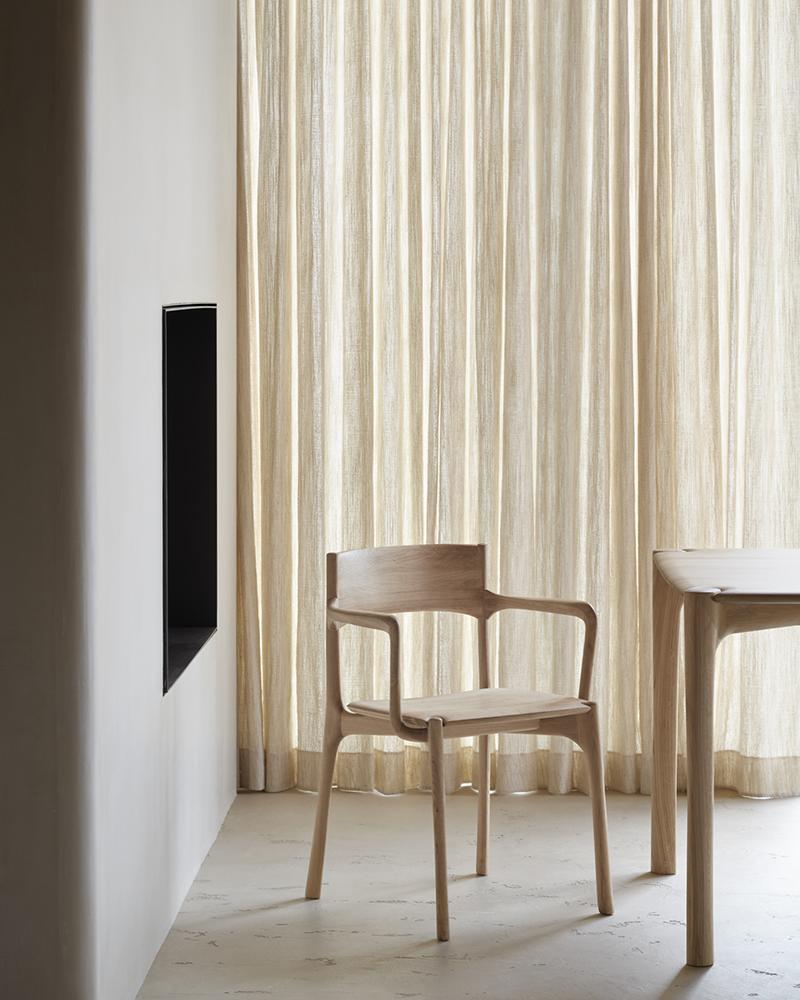 ETHNICRAFT chaise avec accoudoirs PI