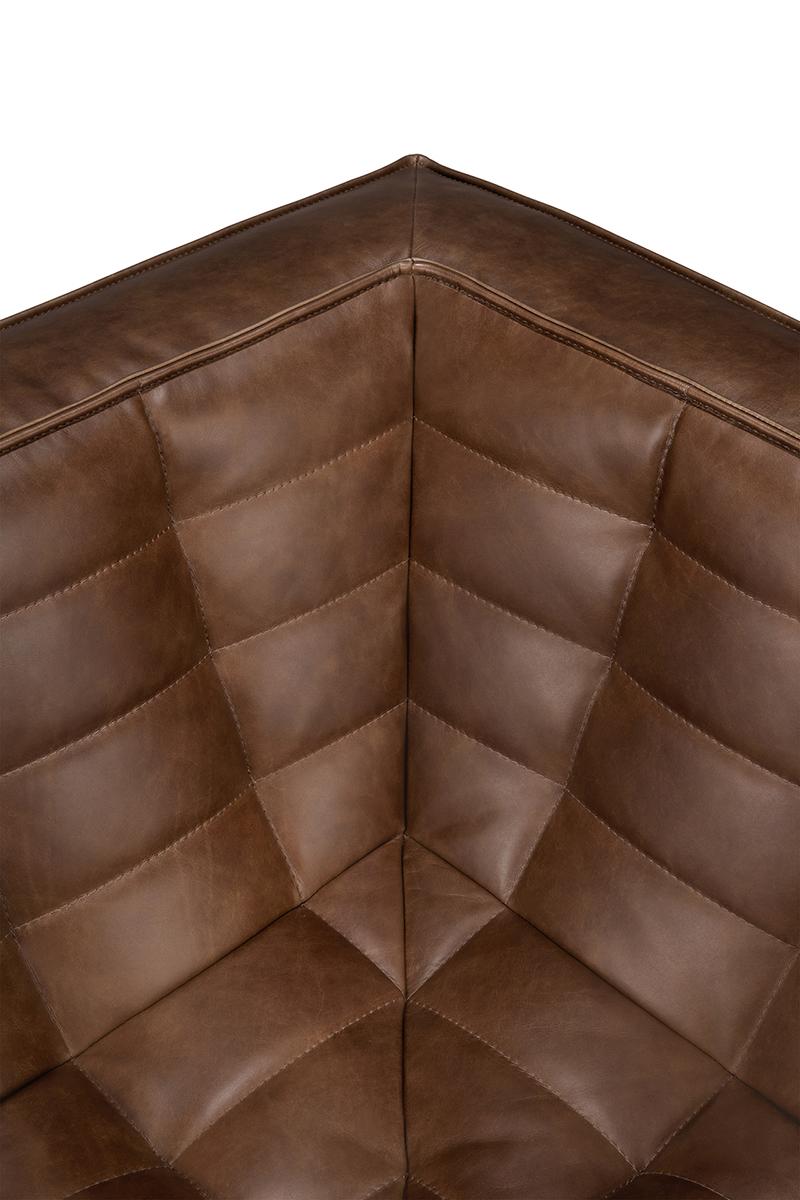 ETHNICRAFT square corner sofa N701 90°