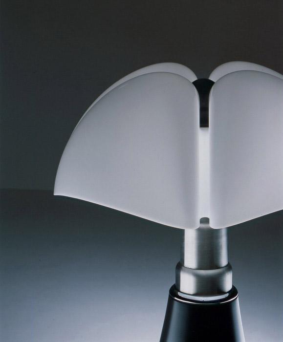 MARTINELLI LUCE table lamp PIPISTRELLO with dimmer